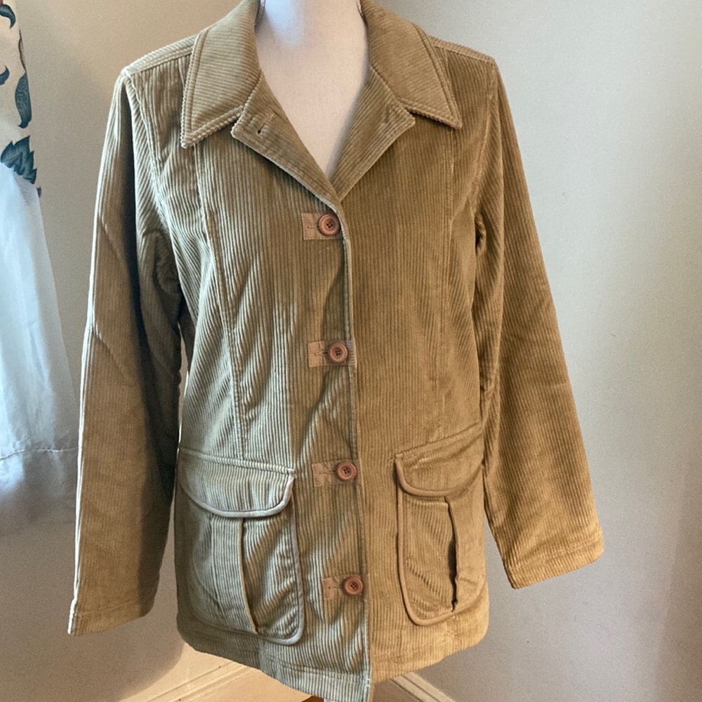 Vintage Beige L.L. Bean Corduroy Jacket